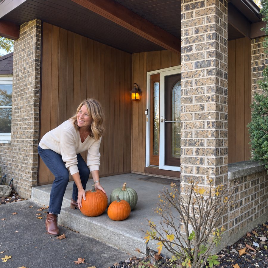 Pumpkins in October
